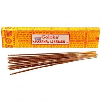 Varillas de incienso Goloka Nag Champa – 2 Paquetes De 16 gramos