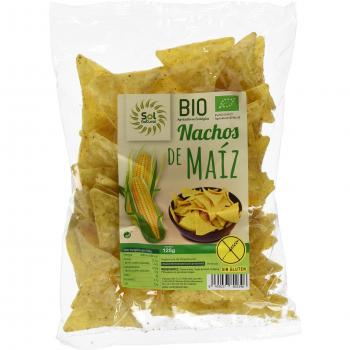 Solnatural Nachos De Maiz Natural Sin Gluten Bio 125 G 200 g