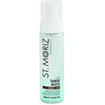 St. Moriz Professional Clear Self Tanning Mousse, 200ml, Medium