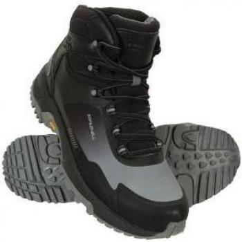 Mountain Warehouse Mens Extreme Spectrum Softshell Waterproof Boots (Grey) - Size UK 12