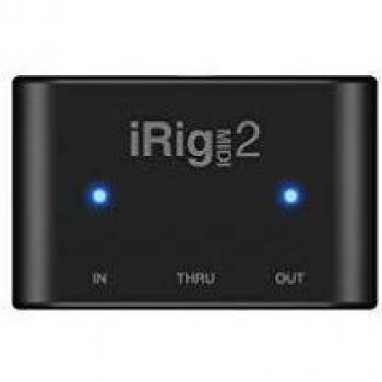 IK Multimedia iRig MIDI 2 - MIDI Interface for iPhone/iPod Touch/iPad/Mac/PC, USB powered, 5-pin DIN connector, compatible with Core MIDI apps, compact and portable design