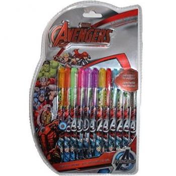 Blister 12 boligrafos Gel Vengadores Avengers Marvel