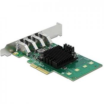 DeLOCK 89048 Tarjeta y Adaptador de Interfaz Interno USB 3.2 Gen 1 (3.1 Gen 1) con soporte para discos duros, velocidad de transferencia de hasta 5 Gbps, compatible con