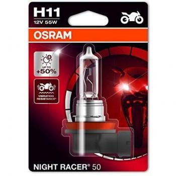 Bombilla Osram H11 Night Racer +50% 64211NR5-01B