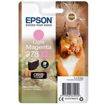 Epson Singlepack Light Magenta 378XL Claria Photo HD Ink - Cartucho de tinta para impresoras