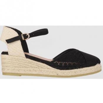 Alpargatas Chika10 New Ursula 01 - Negro