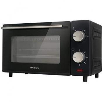 Horno Eléctrico Innoliving de 10 Litros con Termostato, Temporizador y Ventilación - 650W
