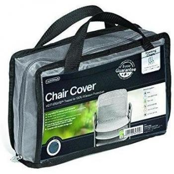 Gardman 35995 - Funda para sillas apilables, color gris