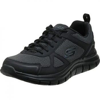 Zapatillas Skechers Burns para hombre en color azul marino con diseño deportivo y cordones