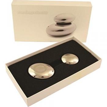 Hardanger Design Series Salero y pimentero, Acero, Plata