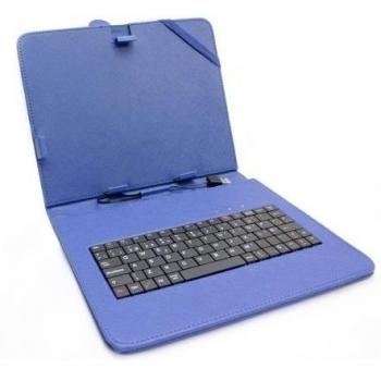 E-NUC Funda Tablet Teclado 7 Azul