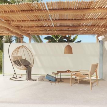 Retractable Side Awning 180x600 cm Cream