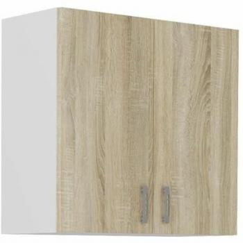 Mueble de Cocina Alto 80 x 31 x 71,5 cm - Decoración en Roble Sonoma - 2 Puertas