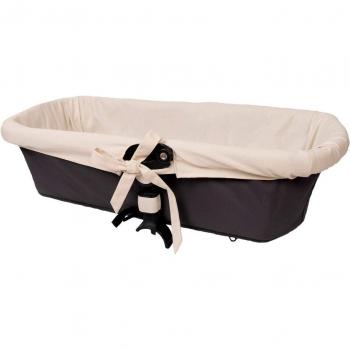 Funda Capazo Hipoalergénica y Suave de Babyline - Transpirable, Cubrecapazo, Funda Capazo Interior Bebé, Medidas: 90x40
