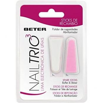 Beter Nail Trio Electronic File Replacement Tips - 6 Pack
