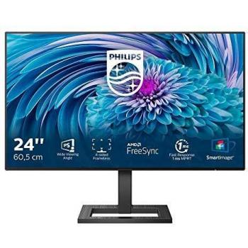 Philips Monitor 242E2FA/00-24 FHD, 75Hz, 1ms, IPS, Adaptive Sync