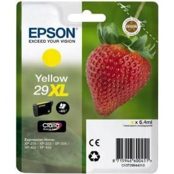 Epson 29XL Genuine Yellow Ink Cartridge (T2994) - High-Quality Printer Cartridge