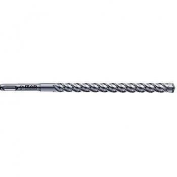 Izar 36686 Broca-Martillo SDS Plus Zentro 4+, Hormigón Reforzado, 1891, 8.0 mm Diámetro Corte, 250 mm Longitud Corte, 315 mm Longitud