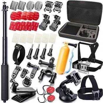 McStree 41-in-1 accesorios para GoPro HERO4 Session todas Gopro Hero4 Silver Black Hero 4 3+ 3 2 SJ4000 SJ5000 SJ6000 Sports cámara fotográfica accesorios botiquín