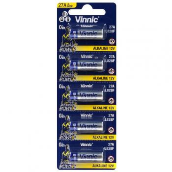 Pila 23A 27A - PACK 5 Pilas LRV08 - L1028F VINNIC