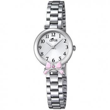 Lotus Reloj Analógico para Niñas de Cuarzo con Correa en Acero Inoxidable 18264/2
