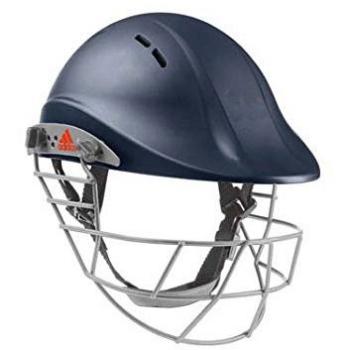 ADIDAS AdiPower PremierTek Casco de Cricket Junior, Azul, Junior