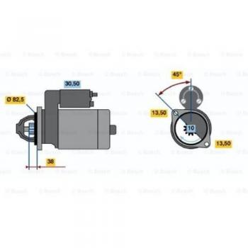 Motor de Arranque Bosch 986012420 - Tipo: Motor de Arranque, Marca: Bosch, Número de pieza: 0 986 012 420