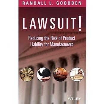 Hardcover Legal Thriller: Lawsuit! by Randall L. Goodden