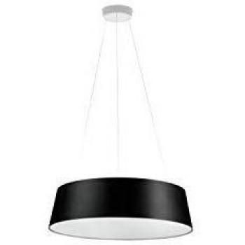 Lámpara colgante LED Oxygen de Stilnovo, negra, Ø 56 cm
