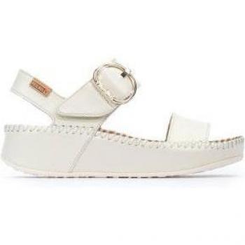Sandalia Pikolinos Marina W1c-0709 Blanco con Cuña de 5cm