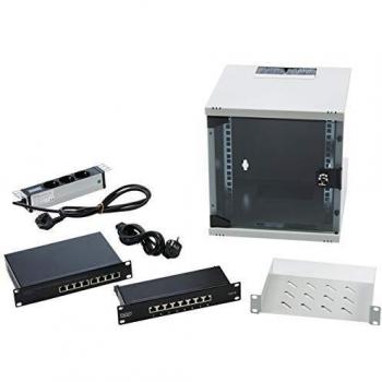 Armario Rack de Pared Digitus DN-10-SET-1 (Gris)