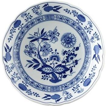 Hutschenreuther 02001-720002-13151 cebollas Platos de Ensalada, 19 cm, Profundo, Azul