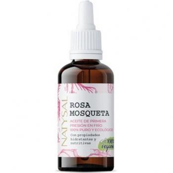 Natysal Aceite de Rosa Mosqueta Puro 20ml - Hidratante Facial Vegano
