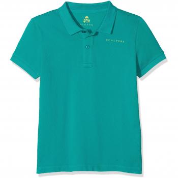 Scalpers Back Skull, Polo para Niños, Azul