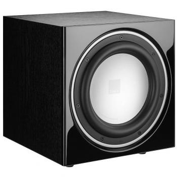 Subwoofer Dali E-9 F Compacto de 170 Watt con Chasis de 230 mm en Negro