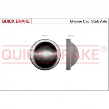 Tapa de cierre/protección QUICK BRAKE 9829 para FORD FIESTA 5