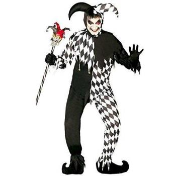 Guirca- Disfraz adulto black joker, Talla 52-54 (80688.0