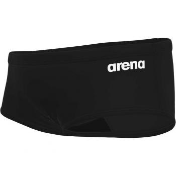 Bóxer de natación Arena Team Swim Low Waist Solid para hombre en color negro