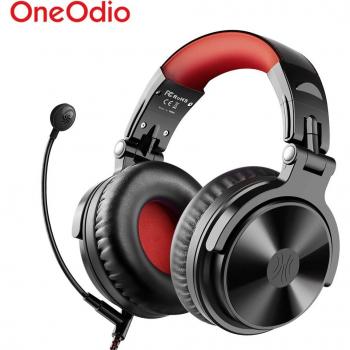 Auriculares Inalámbricos OneOdio Bluetooth 5.0 con Micrófono Extensible Estéreo HIFI para Videojuegos y Dispositivos Móviles y PC