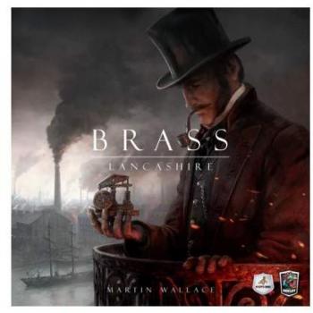 Brass: Lancashire - Juego de Mesa de Estrategia Económica, para 2 a 4 jugadores, duración de 90-120 minutos, ambientado en la Revolución Industrial, incluye componentes de alta calidad y reglas en español
