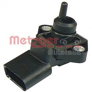 Sensor de presión de sobrealimentación METZGER 0906091 para Audi, Seat, Skoda y VW (1.4-2.5)