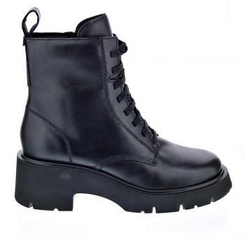 Camper Milah Women's Black Heeled Ankle Boots with Laces and Matching Sole
