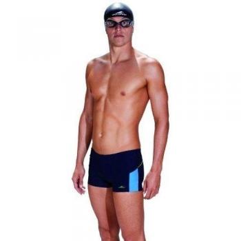 Aquafeel Training - Bañador de natación para hombre, tamaño S, color azul