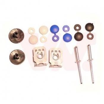 Kit de montaje, parachoques VAN WEZEL 4018794 para PEUGEOT 106