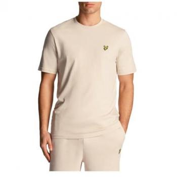 Camiseta Lyle & Scott Lisa Básica de 100% Algodón - Color Gris - Talla XXL