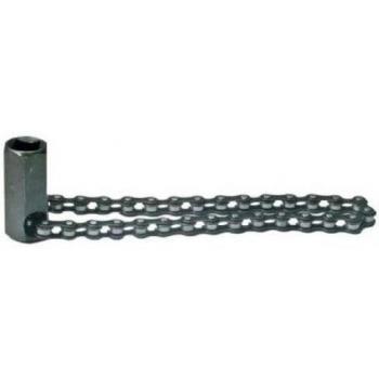 BGS Diy 1020 | Llave de cadena para filtros de aceite universal | entrada 12,5 mm