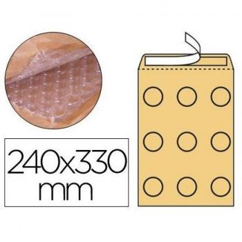 Sobre burbujas crema qconnect g4 240 x 330 mm