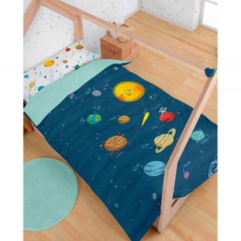 Conjunto de funda nórdica Estela Dúo con diseño reversible para cama de 105 cm
