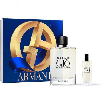 Armani Acqua di Giò Gift Set for Men - Includes 100ml Eau de Toilette, 75ml After Shave Balm, and 75ml Shower Gel