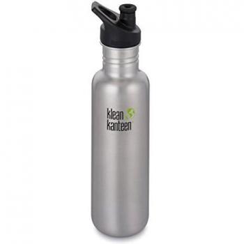 Klean Kanteen Botella Clásica 27oz, Brushed Stainless